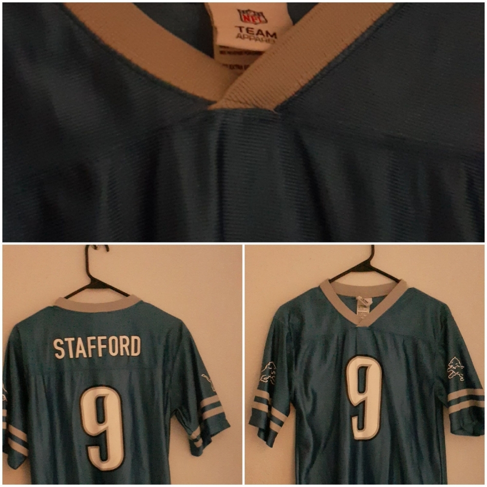 2/35.00-NFL JERSEY T- SHIRTS Unisex? STAFFORD)